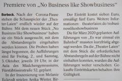 No Business like Showbusiness Presse 1
